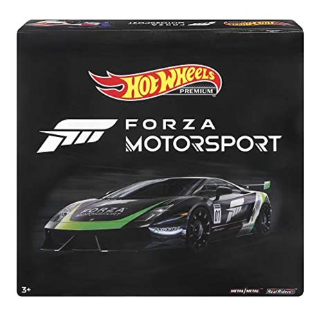 Hot Wheels Forza 5 Pack Of Toy Video Game Race Cars 1 64 Scale With Authentic Details