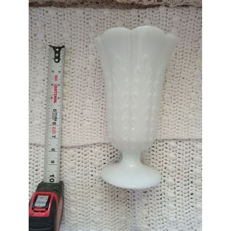 EO Brody Accents Vintage Eo Brody Milk Glass Vase Poshmark