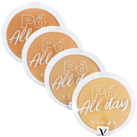 P Compacto All Day Vivai Distribuidora De Maquiagem Atacado