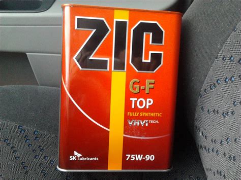 ZIC G-F TOP 75W-90 в КПП моего V@gоnчика!) — Lada Приора универсал, 1,6 ...