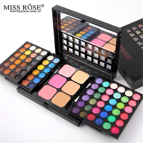 Pro 78 Full Color Eyeshadow Make Up Palette Asian South American Shiny