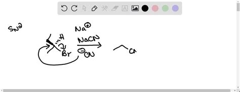 SOLVED Sodium Cyanide Reacts With 2 Bromobutane In Dimethylsulfoxide