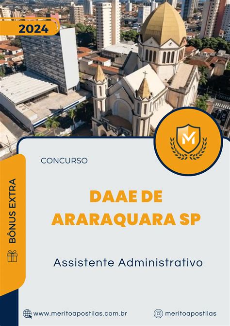 Apostila Assistente Administrativo Concurso Daae De Araraquara Sp