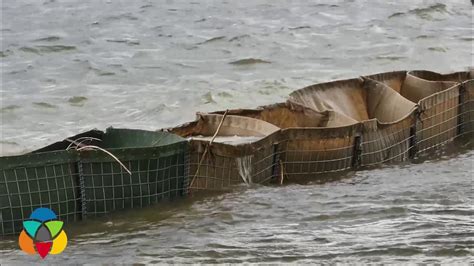 Wind Speed And Waves Test Lakeshore Defences Once Again Youtube