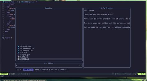 FabianWirth Search Nvim Neovim Plugin Developers Using Search Nvim
