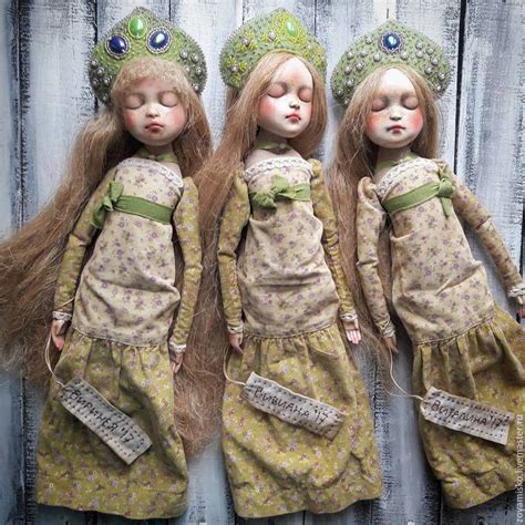 Виринея, Виталина, Вивиана. Русалки. Авторская уникальная кукла в ...