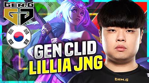 Clid The Lillia God Gen Clid Plays Lillia Jungle Vs Nidalee Kr