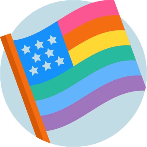 Rainbow Flag Free Flags Icons