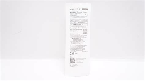 Avanos Pnm S20ncv Neomed Gravitypro Oralenteral Syringe 20ml