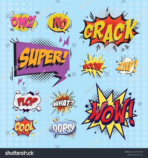 Set Balloons Pop Art Stock Vector (Royalty Free) 2142678873 | Shutterstock