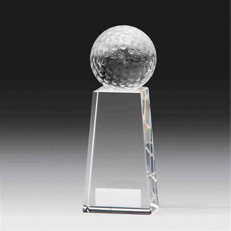 Voyager Crystal Golf Award CR16209 Jaycee Trophies