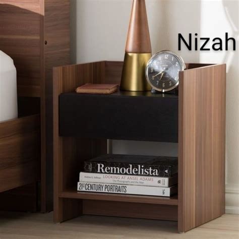 Jual Custom Meja Nakas Sudut Minimalis Nakas Kamar Tidur Laci Shopee