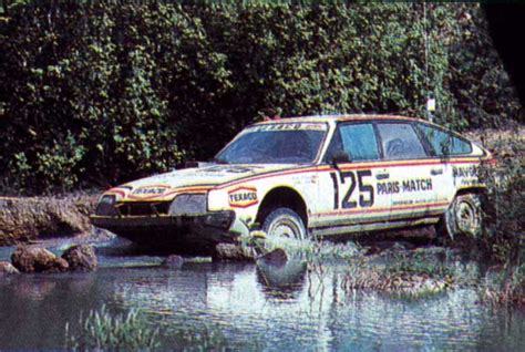 Paris Dakar 1981 Jacky Ickx Claude Brasseur Citroen CX 11 RANGÉ DES