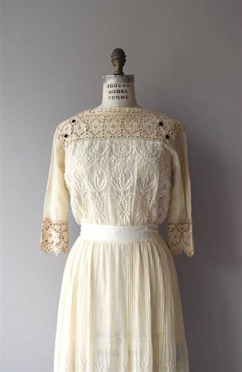 Tullannah Wedding Dress Antique S Dress Lace Edwardian French