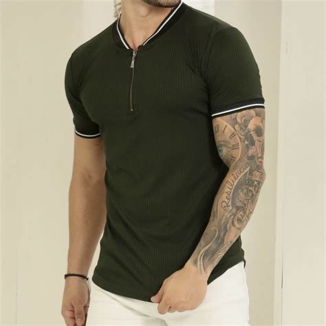 Camiseta Canelada Verde Premium Volk Culture Harpia Moda