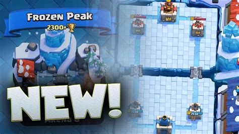 Clash Royale New Ice Arena Is Here This Is Awesome Youtube