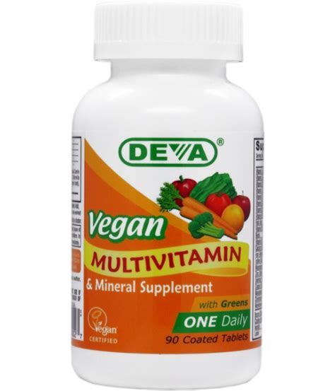 Vegan Multivitamin and Mineral Supplement - One Daily