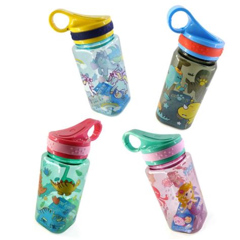 Jual Botol Minum Teguk 6016 Botol Air Anak 550ml Karakter Lucu Sporty