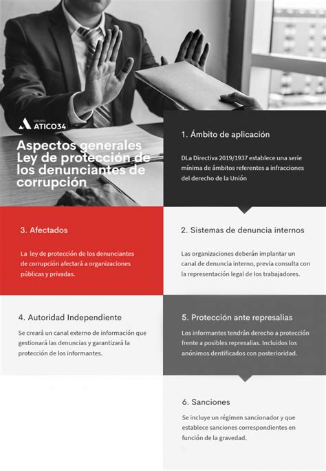 Ley De Protección De Los Denunciantes De Corrupción Grupo Atico34