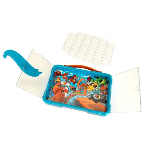 Hot Wheels Koffer mit Licht für bis zu 54 Autos Smyths Toys Deutschland