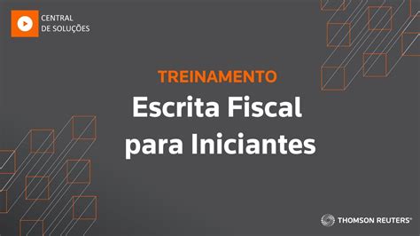 Escrita Fiscal Para Iniciantes Youtube