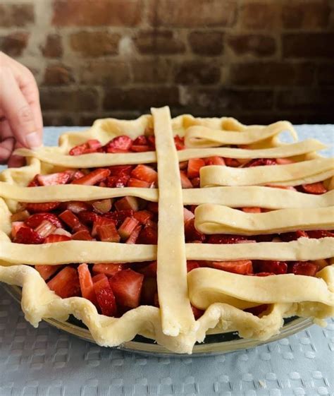 Lattice Top Pie Crust Recipe with Tutorial - the brownstone baker