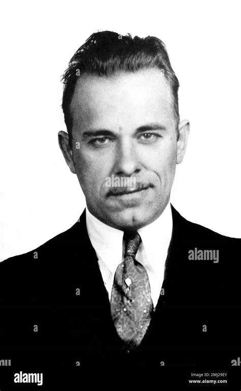 John Dillinger Fbi Mug Shot Of The American Gangster John Herbert Dillinger 1903 1934 Stock