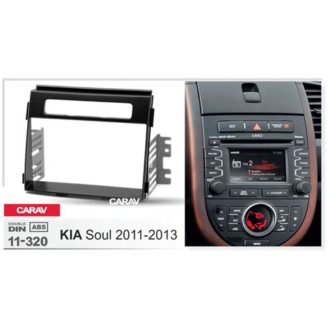 Konsola Double Din Dla Kia Soul Radio Dvd Stereo Tablica