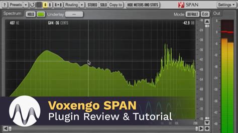 Voxengo Span Plugin Review And Tutorial Youtube