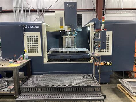 Johnford Vmc 1600 2004 Equipped With Fanuc Control Revelation Machinery