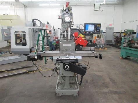 Sharp Millpower 2 Axis Cnc Knee Mill With Acu Rite Mp2 Cnc Control