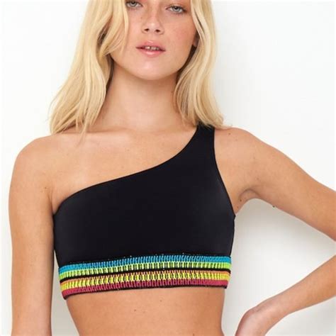 Peixoto Swim Peixoto Zoni Bikini Top In Black Poshmark