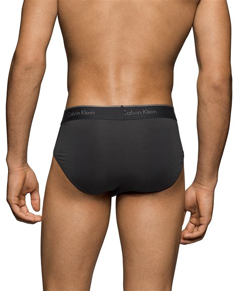 Calvin Klein Men S Underwear Microfiber Stretch Pack Brief Black