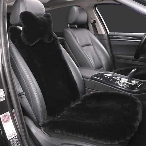 Inzoey Genuine Australian Sheepskin Car Seat Cover