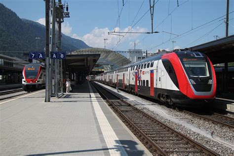 Der Neue Ic Der Sbb Twindexx Rabde Auf Testfahrt In Chur