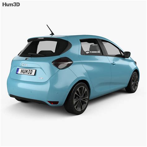 Renault Zoe 2023 3D model - Download Hatchback on 3DModels.org