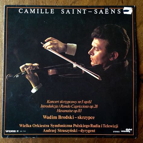 Saint Saens Violin Concerto No 3 Op 61 Introduction Rondo