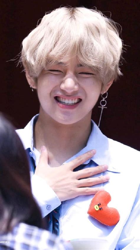 My Cutie Pie Taehyung Smile Bts Taehyung Kim Taehyung