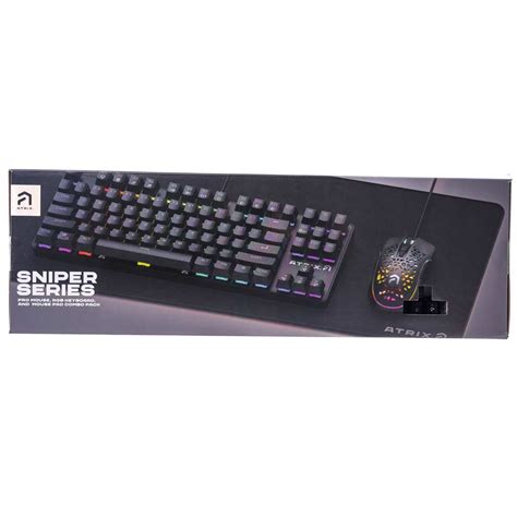 Atrix Sniper Series Keyboard Mouse FPS Bundle PC EB Games New Zealand