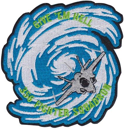 Th Fighter Squadron Give Em Hell Morale Flightline Insignia