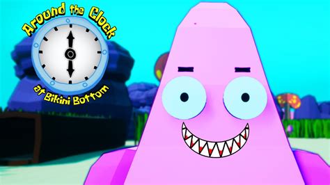 HORROR ZE SPONGEBOBOEM AROUND THE CLOCK AT BIKINI BOTTOM YouTube