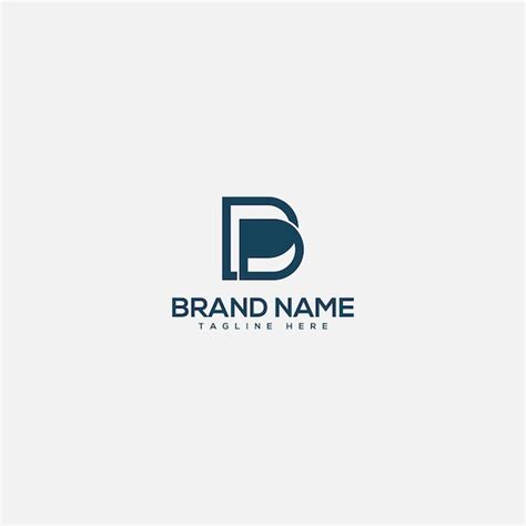 Premium Vector Abstract Letter Pd Dp Logo Icon Design Vector Element