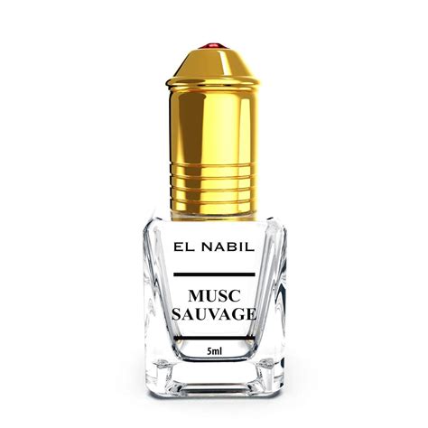 Musc Sauvage 5ml Parfum Duft El Nabil Misk Musk Moschus Parfümöl für