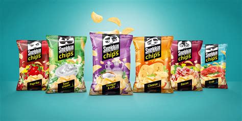 Дизайн упаковки чипсов :: Behance