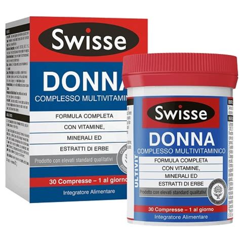 Swisse Donna 30 Compresse Integratore Multivitaminico