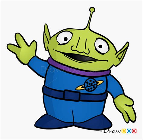 Toy Story Alien Drawing , Png Download - Toy Story Alien Drawing ...