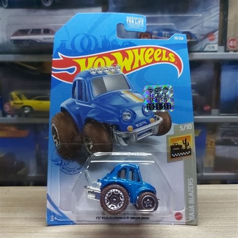 Jual HOT WHEELS 70 VOLKSWAGEN BAJA BUG BLUE TOONED FS 2021 Shopee Indonesia
