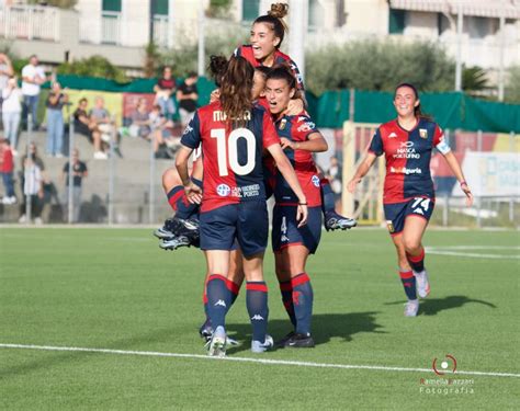 Genoa Women Arezzo 1 0 Primo Tempo Fotogallery PianetaGenoa1893