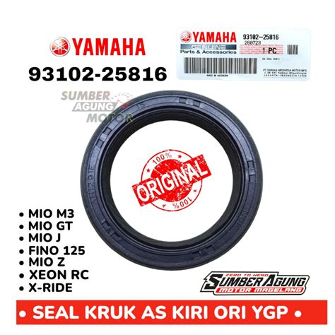 Jual SEAL KRUK AS KIRI YAMAHA MIO J Z M3 FINO 125 SOUL GT XEON RC XRIDE