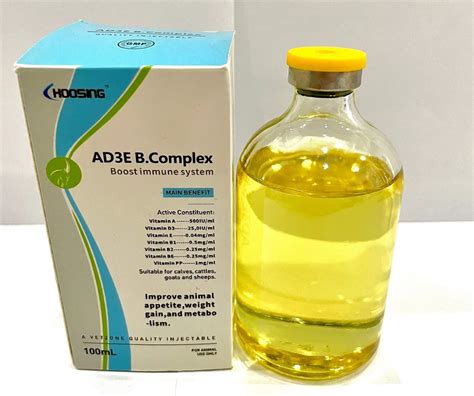 Good Quality Vitamin Ad3e Injection For Sheep And Goat With Gmp Factory Ad3e Injtetion And Ad3e